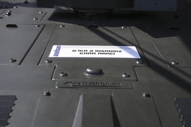 İnsansız atış platformu "mini tanka" dönüştü